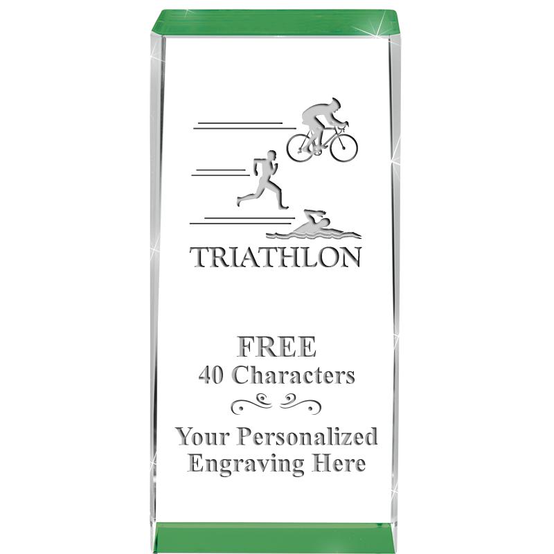 4.5" SPOTLIGHT GREEN CRYSTAL