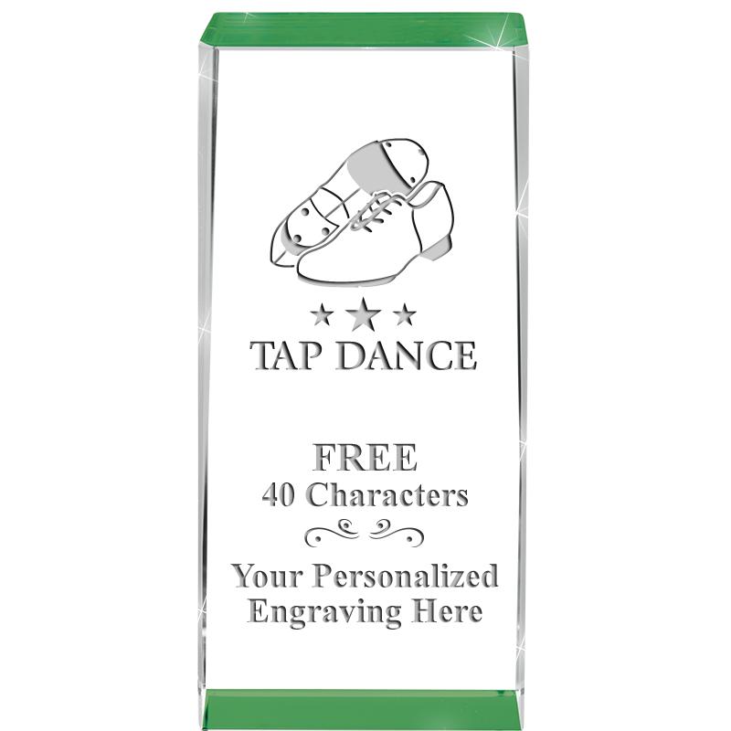 4.5" SPOTLIGHT GREEN CRYSTAL