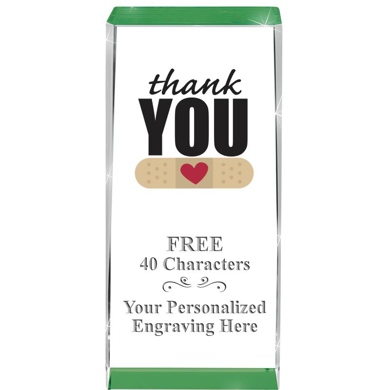 4.5" SPOTLIGHT GREEN CRYSTAL