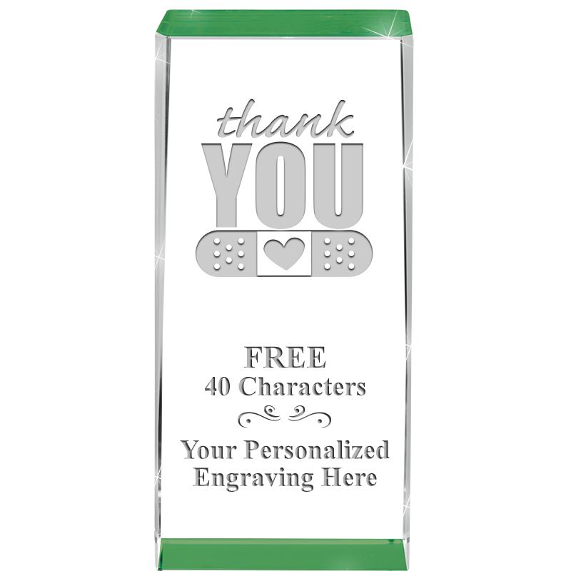 4.5" SPOTLIGHT GREEN CRYSTAL