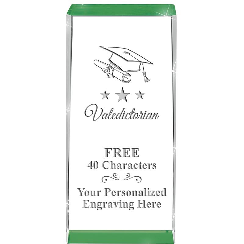 4.5" SPOTLIGHT GREEN CRYSTAL