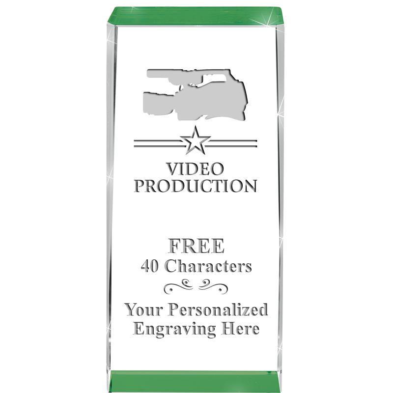 4.5" SPOTLIGHT GREEN CRYSTAL