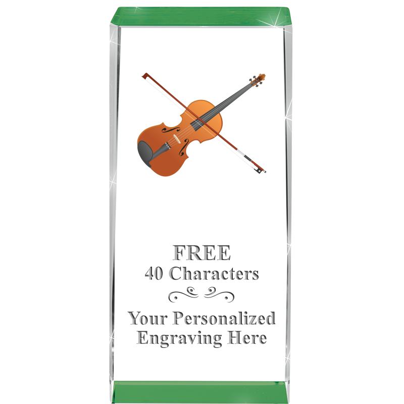 4.5" SPOTLIGHT GREEN CRYSTAL