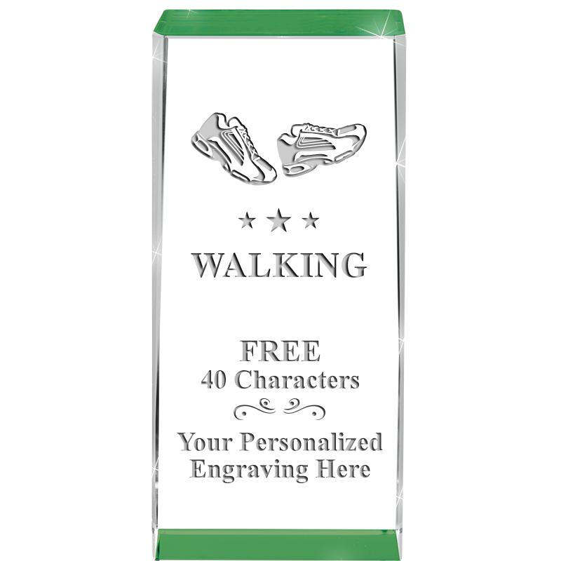 4.5" SPOTLIGHT GREEN CRYSTAL