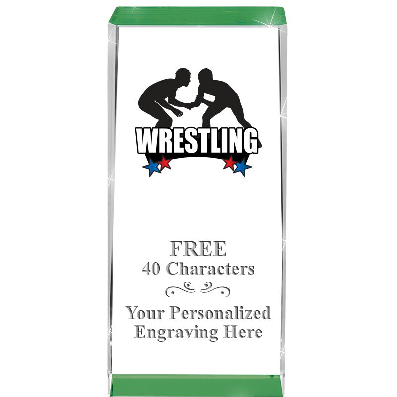 4.5" SPOTLIGHT GREEN CRYSTAL