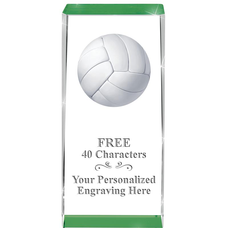 4.5" SPOTLIGHT GREEN CRYSTAL