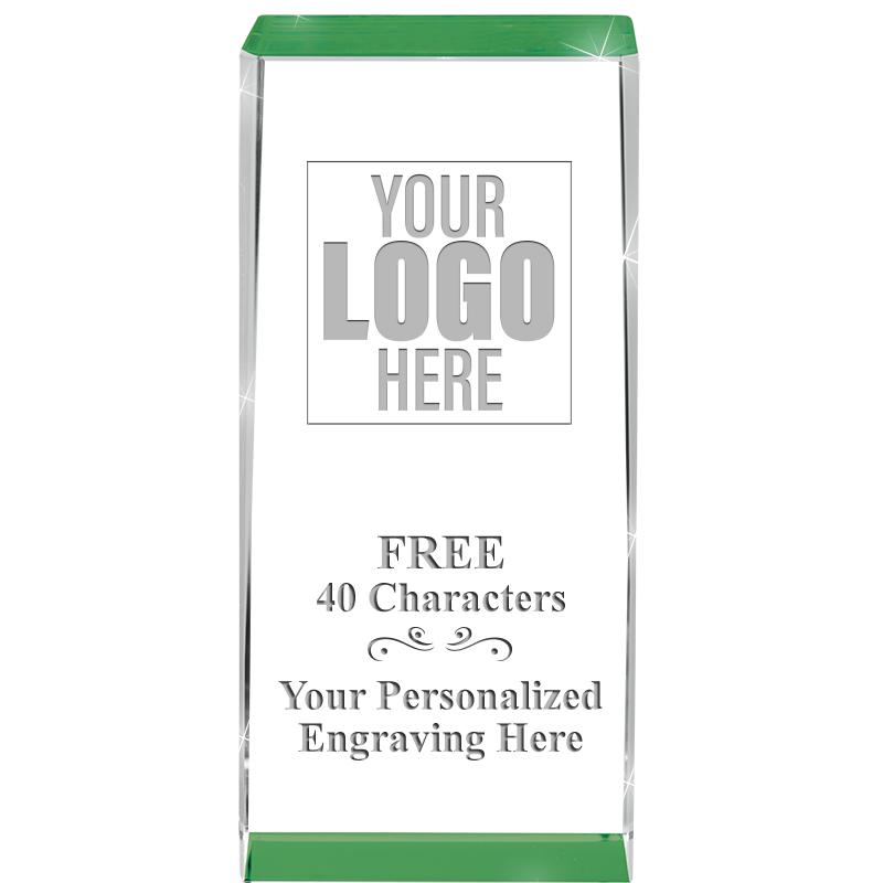 4.5" SPOTLIGHT GREEN CRYSTAL