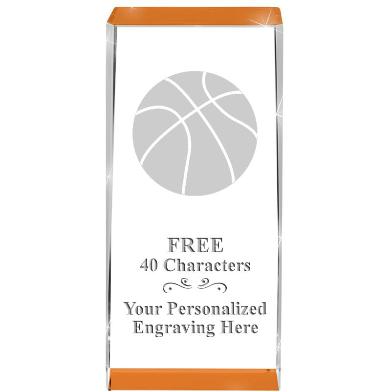 4.5" SPOTLIGHT ORANGE CRYSTAL