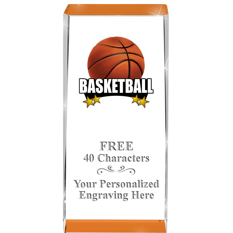 4.5" SPOTLIGHT ORANGE CRYSTAL