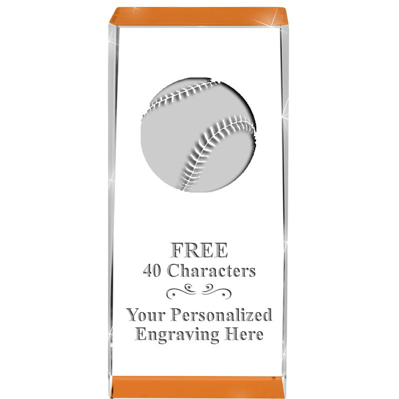 4.5" SPOTLIGHT ORANGE CRYSTAL