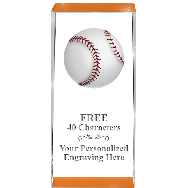 4.5" SPOTLIGHT ORANGE CRYSTAL