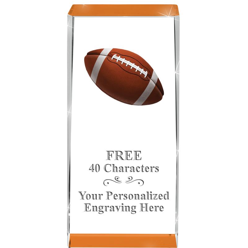 4.5" SPOTLIGHT ORANGE CRYSTAL