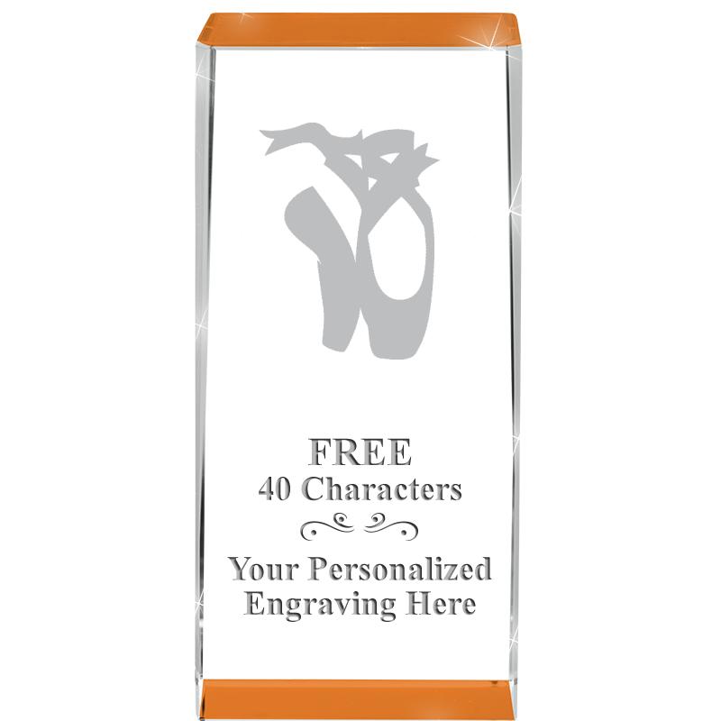 4.5" SPOTLIGHT ORANGE CRYSTAL