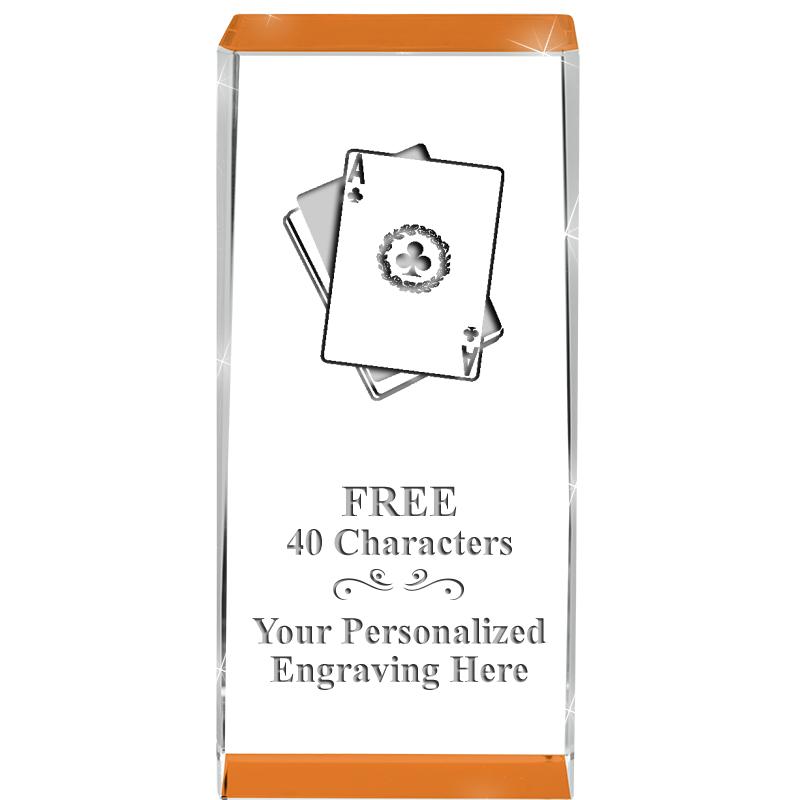 4.5" SPOTLIGHT ORANGE CRYSTAL