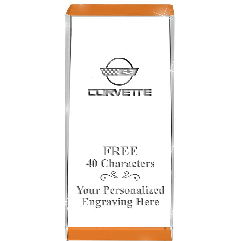 4.5" SPOTLIGHT ORANGE CRYSTAL