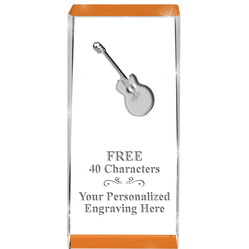 4.5" SPOTLIGHT ORANGE CRYSTAL