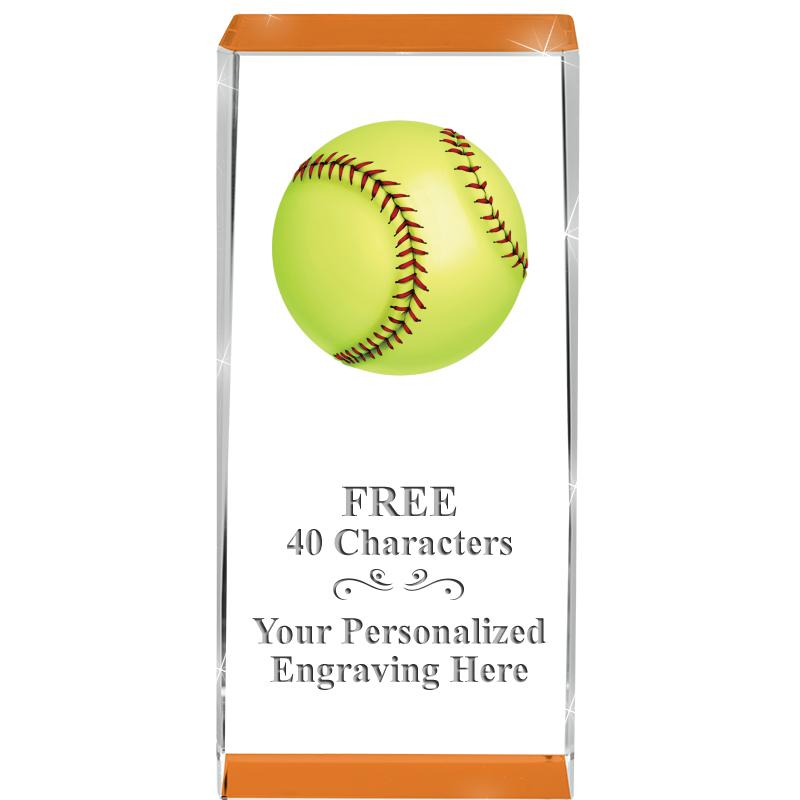 4.5" SPOTLIGHT ORANGE CRYSTAL