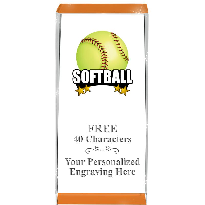 4.5" SPOTLIGHT ORANGE CRYSTAL