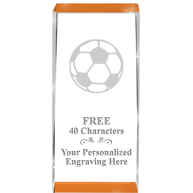 4.5" SPOTLIGHT ORANGE CRYSTAL