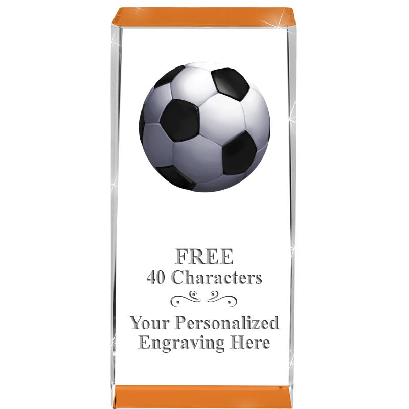 4.5" SPOTLIGHT ORANGE CRYSTAL