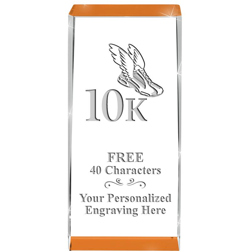 4.5" SPOTLIGHT ORANGE CRYSTAL