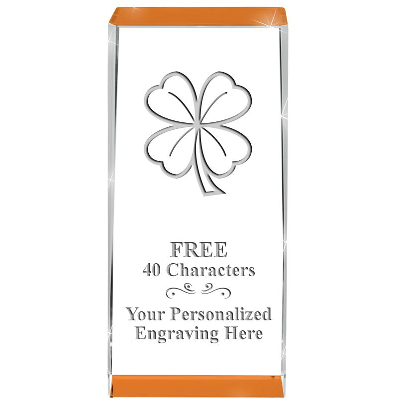 4.5" SPOTLIGHT ORANGE CRYSTAL