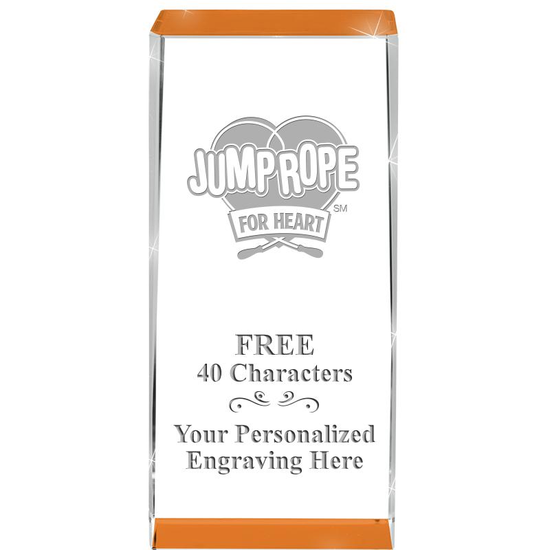 4.5" SPOTLIGHT ORANGE CRYSTAL