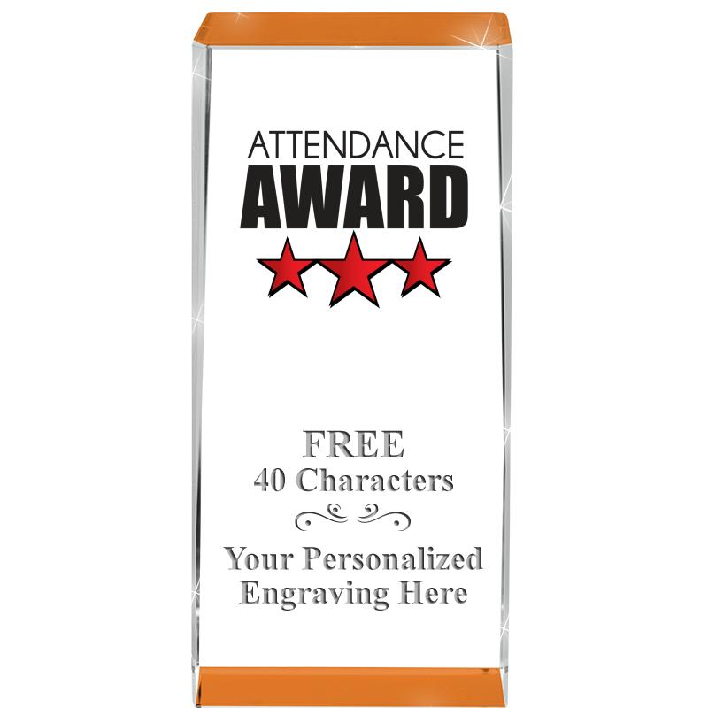 4.5" SPOTLIGHT ORANGE CRYSTAL