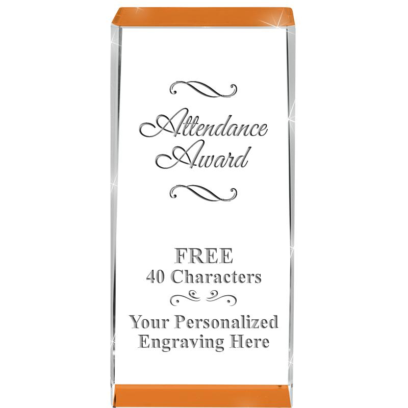 4.5" SPOTLIGHT ORANGE CRYSTAL