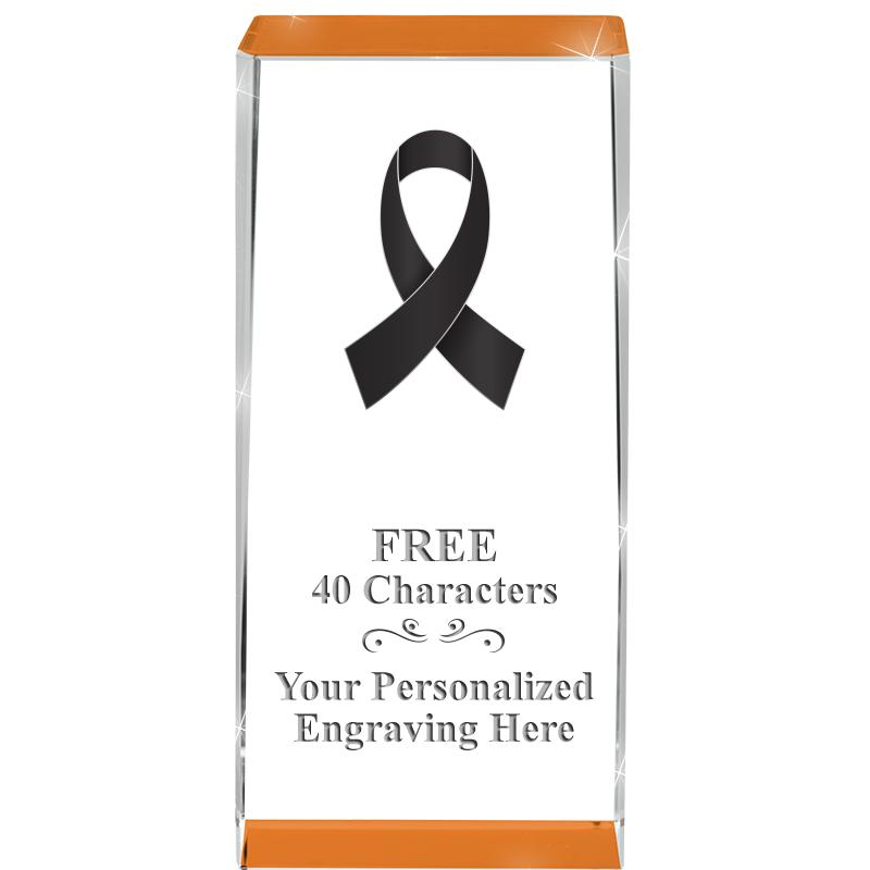 4.5" SPOTLIGHT ORANGE CRYSTAL