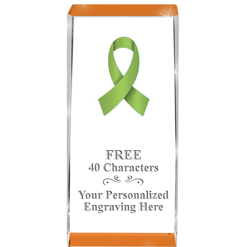 4.5" SPOTLIGHT ORANGE CRYSTAL