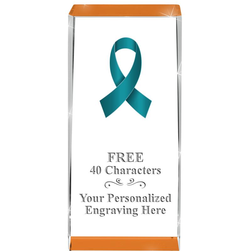 4.5" SPOTLIGHT ORANGE CRYSTAL