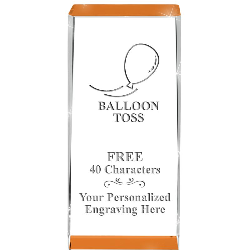 4.5" SPOTLIGHT ORANGE CRYSTAL