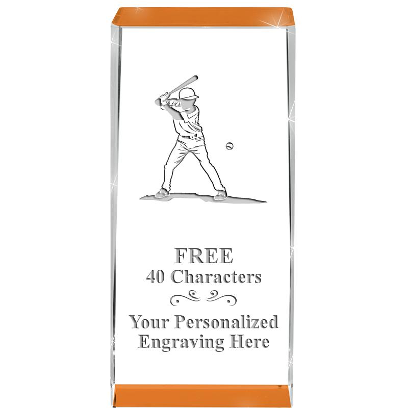 4.5" SPOTLIGHT ORANGE CRYSTAL