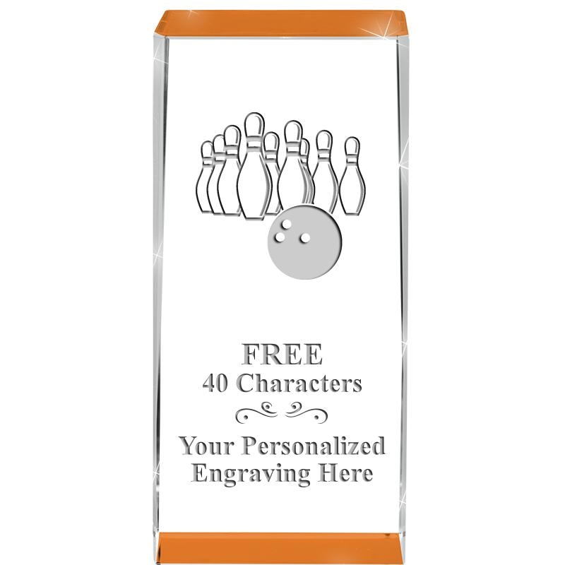 4.5" SPOTLIGHT ORANGE CRYSTAL