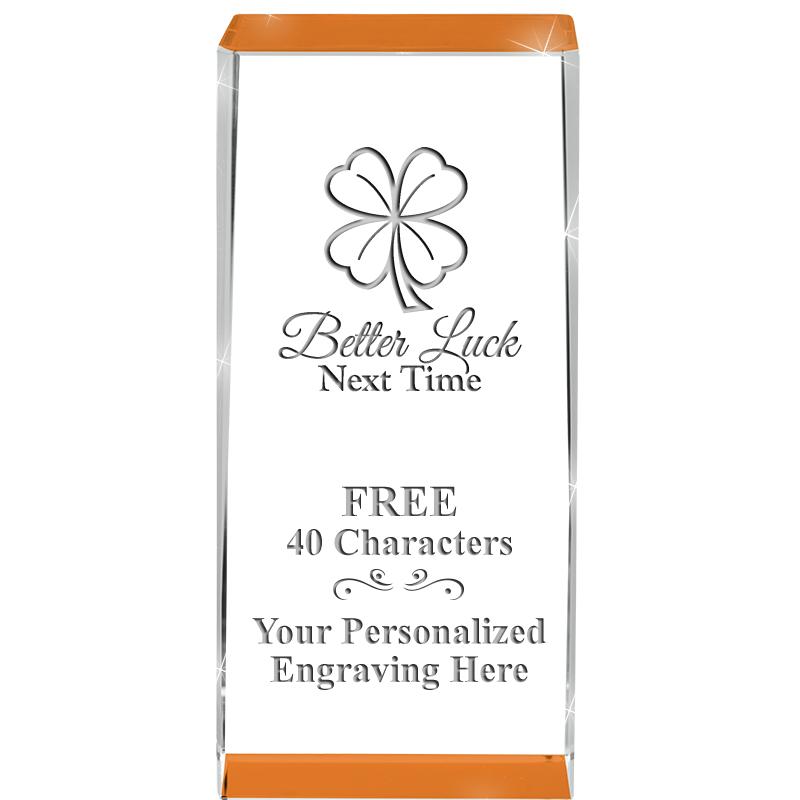 4.5" SPOTLIGHT ORANGE CRYSTAL