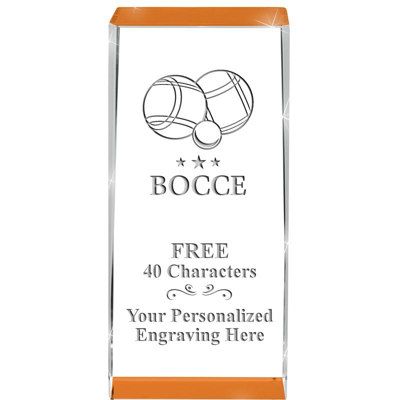 4.5" SPOTLIGHT ORANGE CRYSTAL