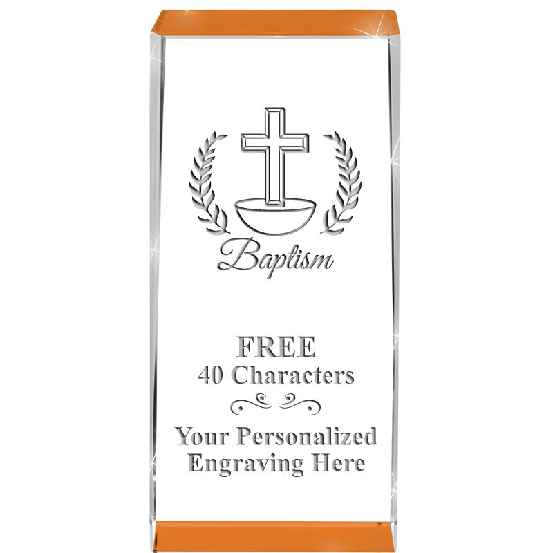 4.5" SPOTLIGHT ORANGE CRYSTAL