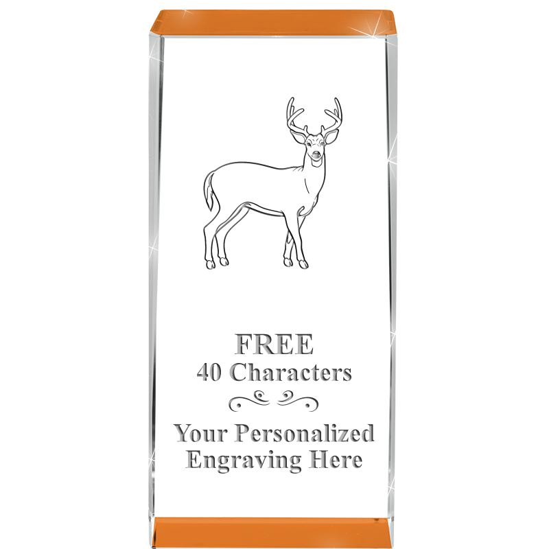 4.5" SPOTLIGHT ORANGE CRYSTAL