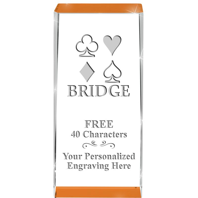 4.5" SPOTLIGHT ORANGE CRYSTAL