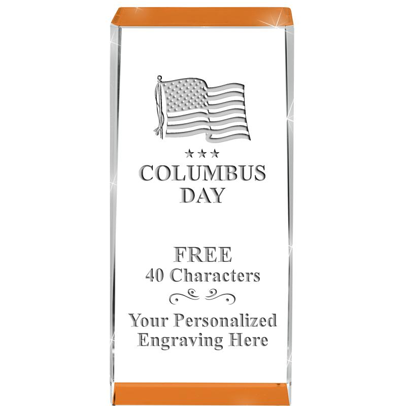 4.5" SPOTLIGHT ORANGE CRYSTAL