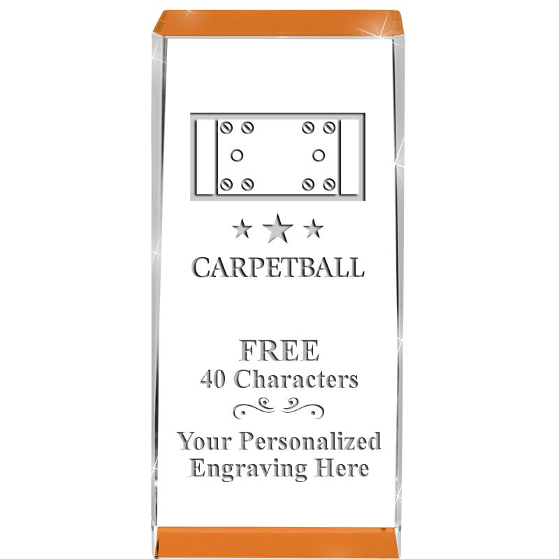 4.5" SPOTLIGHT ORANGE CRYSTAL