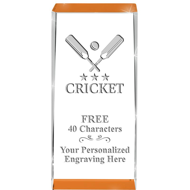 4.5" SPOTLIGHT ORANGE CRYSTAL