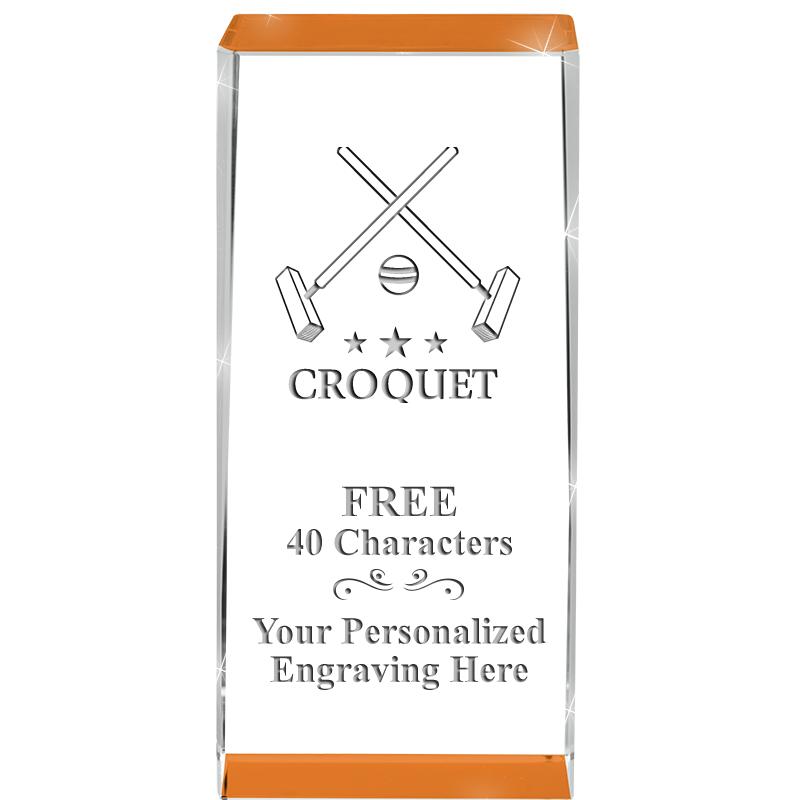 4.5" SPOTLIGHT ORANGE CRYSTAL