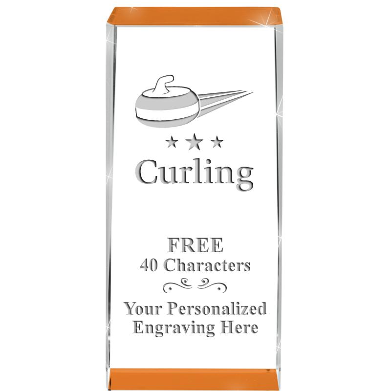 4.5" SPOTLIGHT ORANGE CRYSTAL