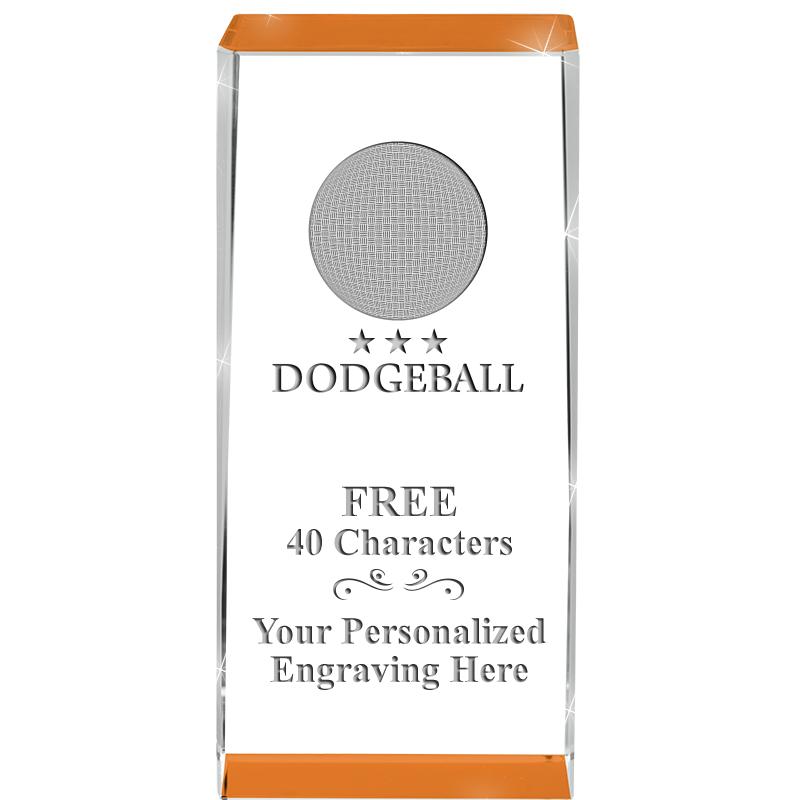 4.5" SPOTLIGHT ORANGE CRYSTAL