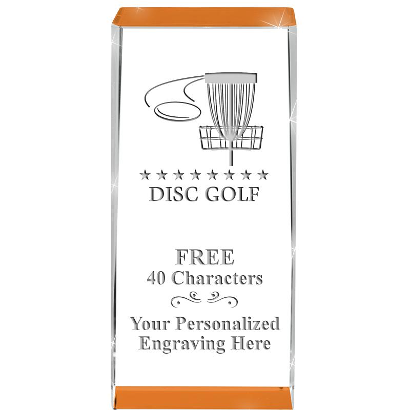 4.5" SPOTLIGHT ORANGE CRYSTAL