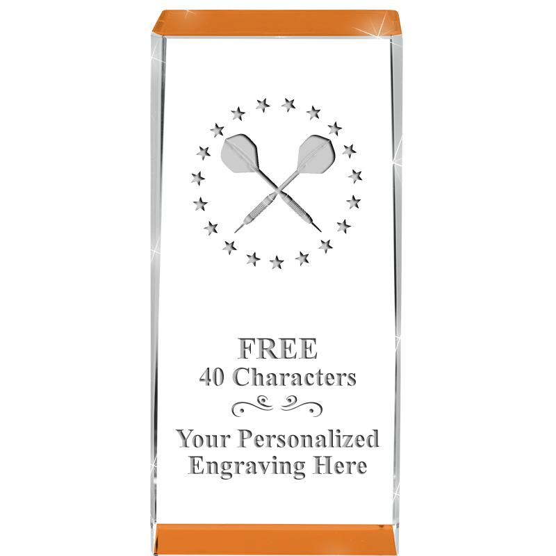 4.5" SPOTLIGHT ORANGE CRYSTAL