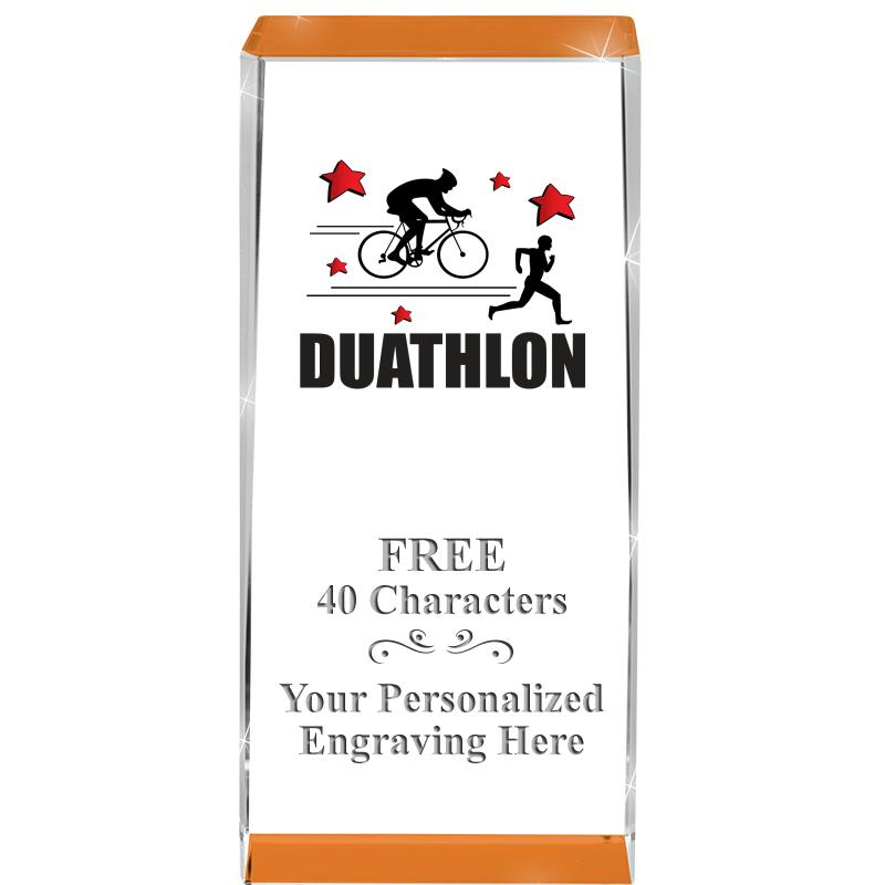 4.5" SPOTLIGHT ORANGE CRYSTAL