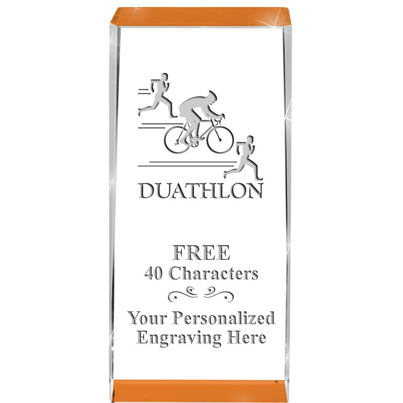 4.5" SPOTLIGHT ORANGE CRYSTAL